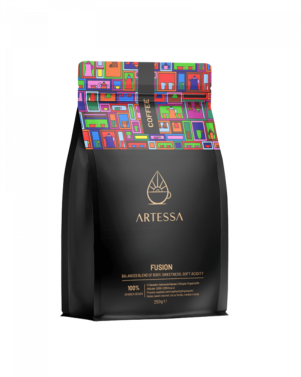 Artessa Fusion blend coffee