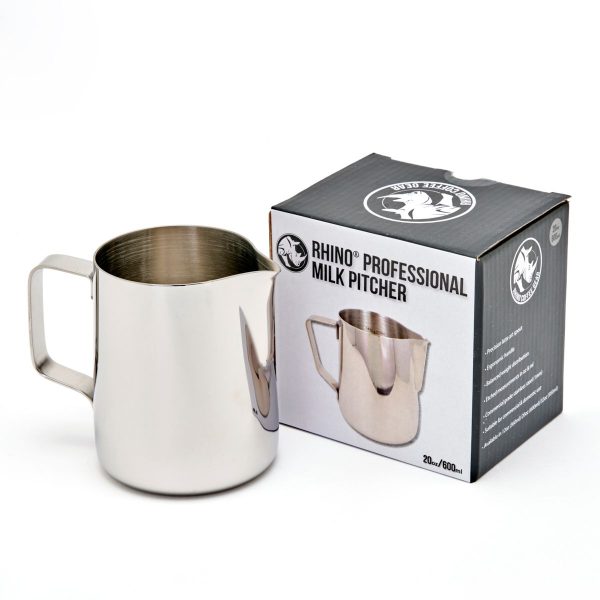 Rhino pro stainless steel milk pitcher 20oz