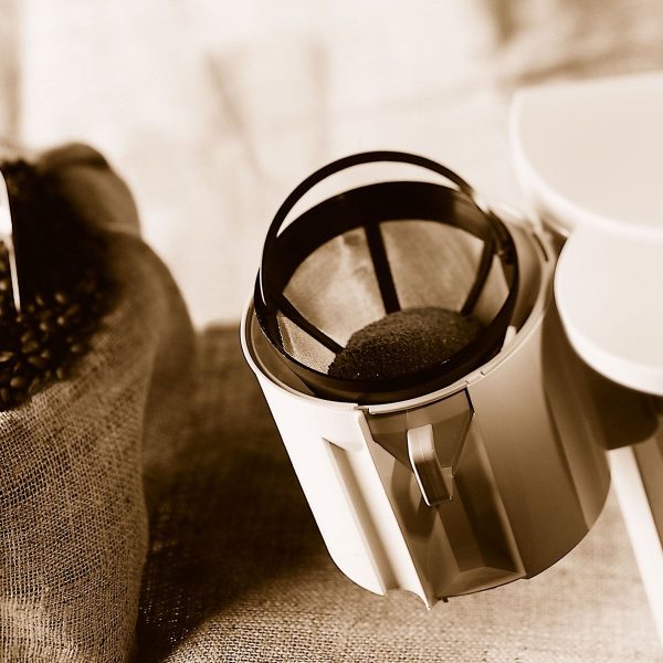 Finum Permanent flat bottom size4 coffee filter