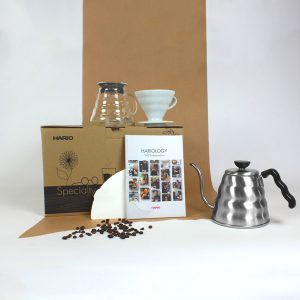 Hario Value Pack - Specialty Coffee Beginner Set White filter coffee