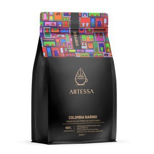 Colombia Narino Finca Reyes coffee bag