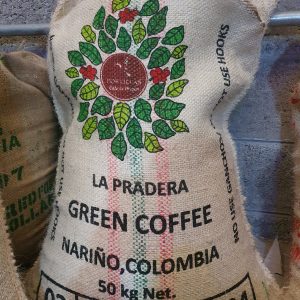 Colombia Narino Pradera green coffee bags