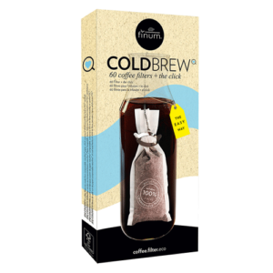 COLDBREW coffee paper filter packaging