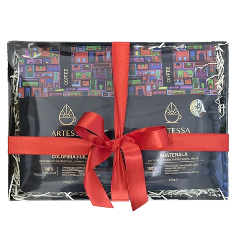 coffees in gift box