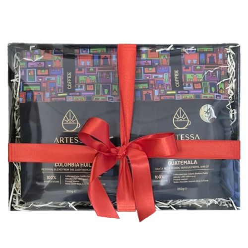 coffees in gift box